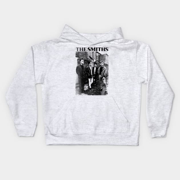 The Smiths 1985 Rare Vintage Kids Hoodie by EricaScarletta